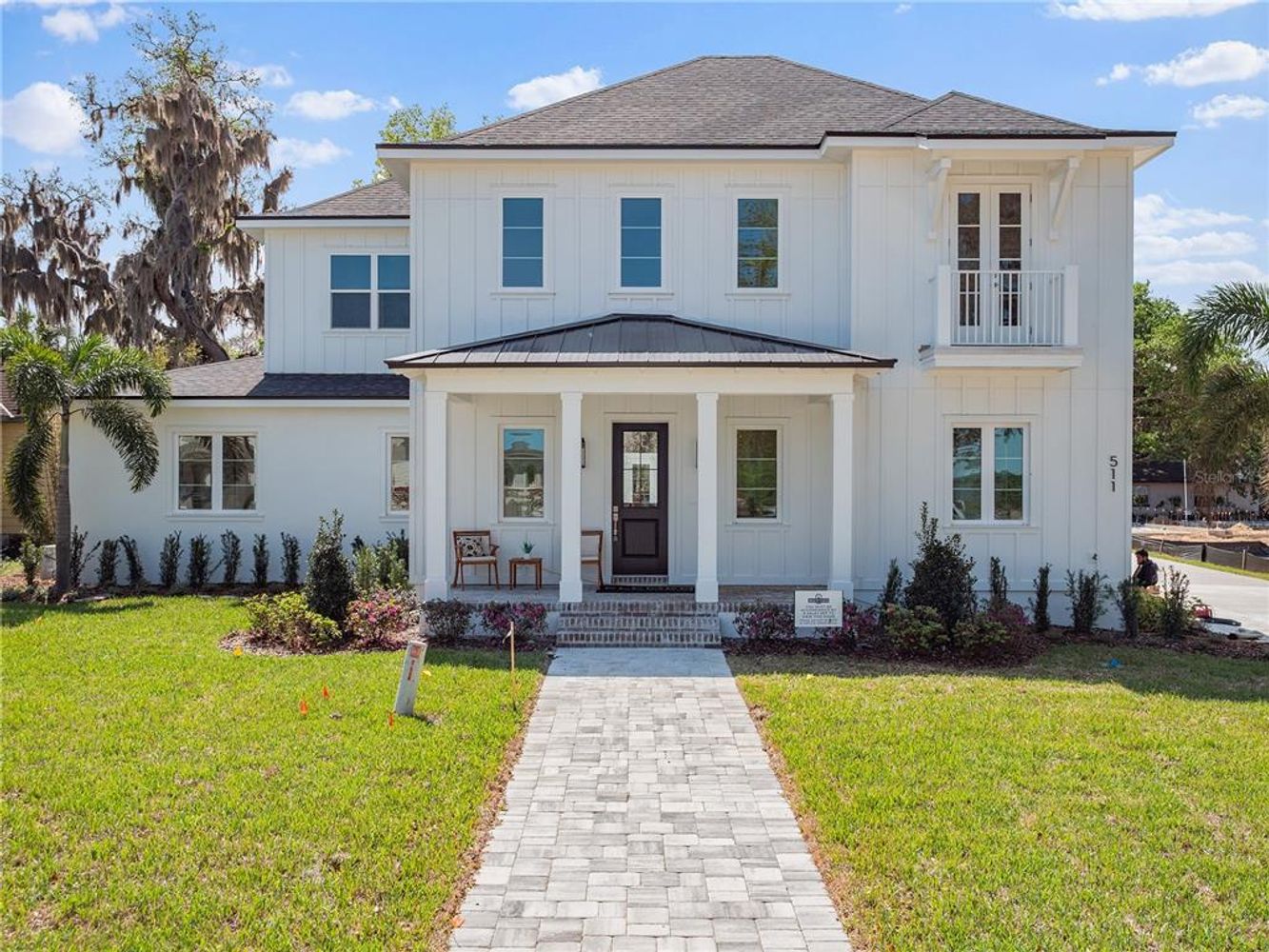 Custom home at Briley Farm, Oakland, Florida